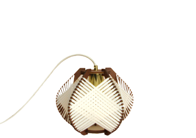 lampe artisanale suspension tissee blanc bois leonie et france.jpg