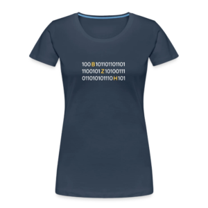 tee shirt geek femme code bzh coton bleu marine leonie et france eshop