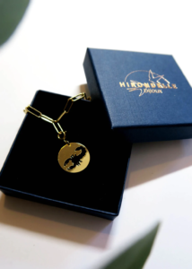 collier femme astrologie signe scorpion idee cadeau original leonie et france boutique mode et maison made in france