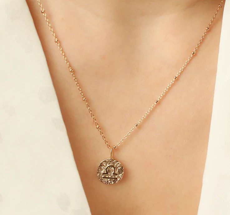 collier femme chaine pendentif astro signe astrologique idee cadeau original leonie et france eshop mode