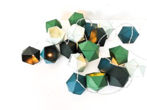 guirlande lumineuse origami couleur vert deco chambre idee cadeau original leonie et france eshop de createur min