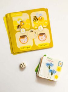 babybird jeu de cartes abeille