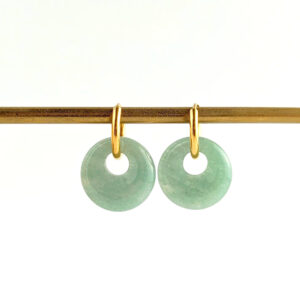 boucles d oreilles femme or petites creoles resine verte idee cadeau original pour femmes leonie et (1)