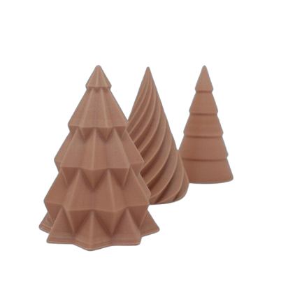 deco de table noel eco responsable sapin bioplastique leonie et france eshop de createurs francais