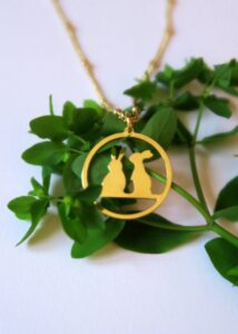 hirondellebijoux collier lapin 2 grande