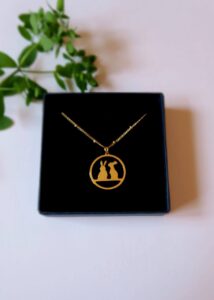 hirondellebijoux collier lapin grande